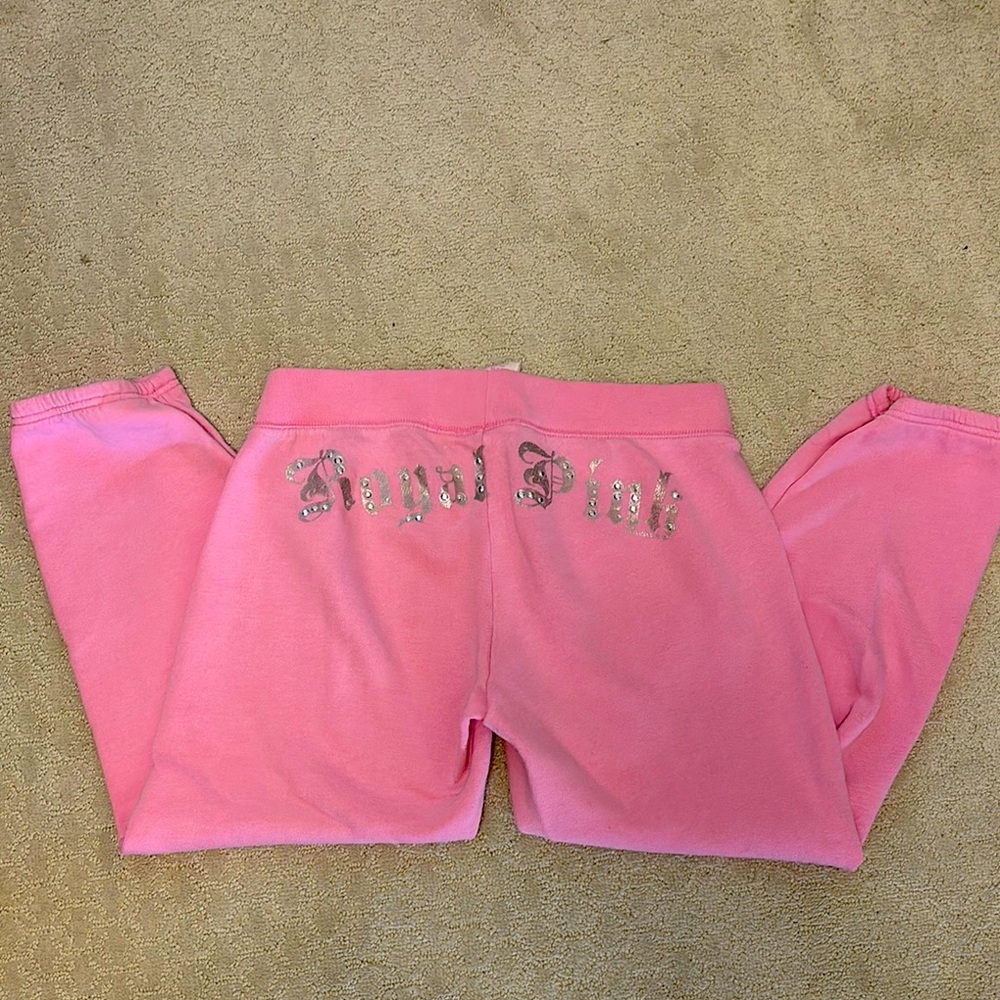 Vintage Victoria secret PINK Pink Bottoms SWEATS
